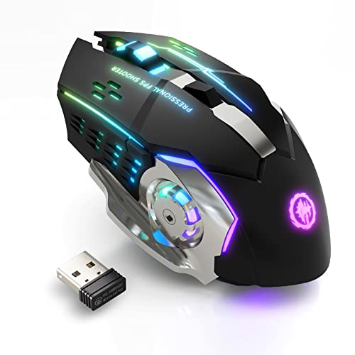 Wireless Gaming Mouse Bluetooth Mouse RGB