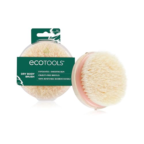 EcoTools Dry Body Brush for Dry Brushing, Smooth Skin, 1 Count