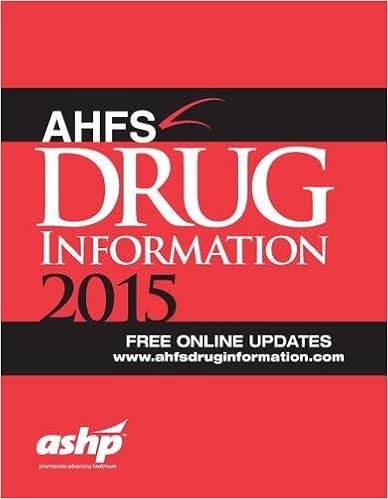Ahfs 2015 (Ahfs Drug Information) (9781585284184)