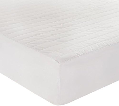 Cottonpure Sustainable 200 Thread Count Breathable 100% Cotton Mattress Pad, Full