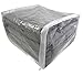 Zippered Clear Vinyl Storage Bag 11x9x6inch, Set of 10, AK Plastics by AntiqueKitchen