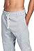 PROGO USA Men's Joggers Sweatpants Basic Fleece Marled Jogger Pant Elastic Waist (Small, Heather Grey)
