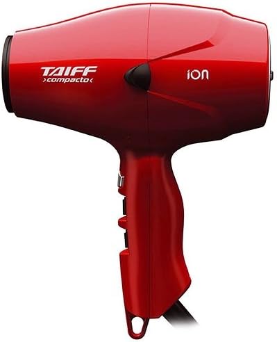 TAIFF Compacto 2000W Hair Dryer, Red