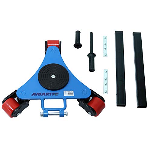 Rotating Roller Machine Skates, 4400LBS Capacity
