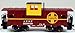 Bachmann Trains Santa Fe wide Vision Caboose