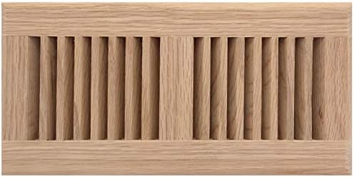 Decorative Wood Supply Air Vent Hvac Duct Cover Grille Red Oak