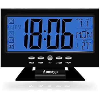 Hot Sale Mini Poratble Electronic Car Desk Date Time Calendar Clock Digital LCD