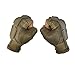 Maddog Tactical Half-Finger Paintball and Airsoft Gloves - Tan - Small/Medium