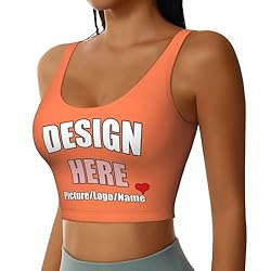 Personalized Yoga Tank Tops Custom Women Vest Add