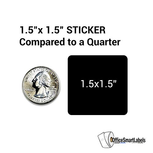 1200 Labels - Final Sale Stickers for Retail Clearance or Final Sales (1.5 x 1.5 Inch, Pink - 4 Rolls) - Thumbnail 3
