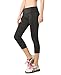 Women's Capri Athletic Tights Crop Yoga Leggings Running Workout Pants