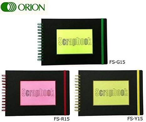 Amazon Co Jp オリオン フォトスクラップブック 150 215mm 5冊セット Fs G15 緑 文具 玩具 文具 並行輸入品 ホーム キッチン