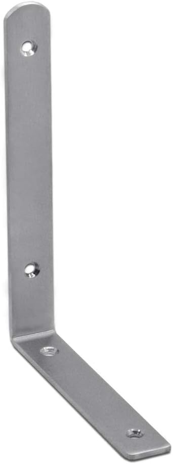 Eck-Winkel-Verbinder Edelstahl Lochplatte Regalträger Halter Holz