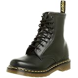 Dr. Marten's Women's 1460 8-Eye Patent Leather Boots, Black Smooth Leather, 10 B(M) US Women / 9 D(M) US Men