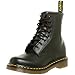 Dr. Martens Womens 1460W Originals Eight-Eye Lace-Up Boot, Black Smooth Leather, 10 M US/ 8 UK