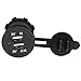 ReNext Waterproof USB Charger Adapter Socket 12-24V Outlet Power Jack Marine Motorcycles