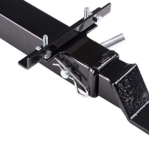 10L0L Universal Golf Cart Rear Grab Bar and Trailer Hook with Receiver