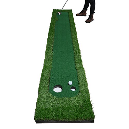 Golf Putting Mat,OUTAD Indoor Golf Training Mat Putting Green System