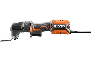 RIDGID 4 Amp Corded Oscillating Multi-Tool R28700 (Renewed)