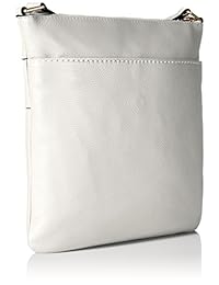 Vera Bradley Mallory Hipster con triple cremallera, cuero