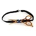 The Ideal Company Men's Zebrano Wood Scissors Wooden Bow Tie