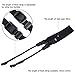 JJC Deluxe Neck Strap Shoulder Strap for Canon EOS Rebel T6 T5 T7i T6s T6i T5i T4i 80D 70D 60D 5D Mark II III IV 6D 7D,Nikon D7000 D7100 D7200 D5000 D5100 D5200 D5300 D3100 D3200 D3400 D750 D850,etc.