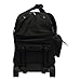 Pyramid Path Deluxe Double Roller with Oversized Accessory Pocket Bowling Bag (Black/Charcoal Circuit)