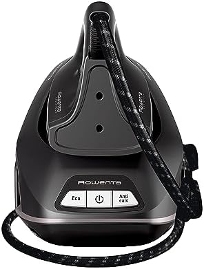 VR5120 Easy Steam Dampfbügelstation, 2400 Watt, 110 g/Min. variabler Dampf, 210 g/Min. extra Dampfstoß, schnellaufheizend, 1,4 L Wassertank, Antikalk-System, Eco-Modus, Zimt/Schwarz