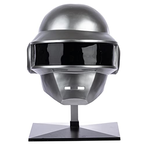 Tcahelly Luxury Punk Helmet Men Cosplay Costume Accessory Halloween Party Music Festival Fancy Dress Adult
