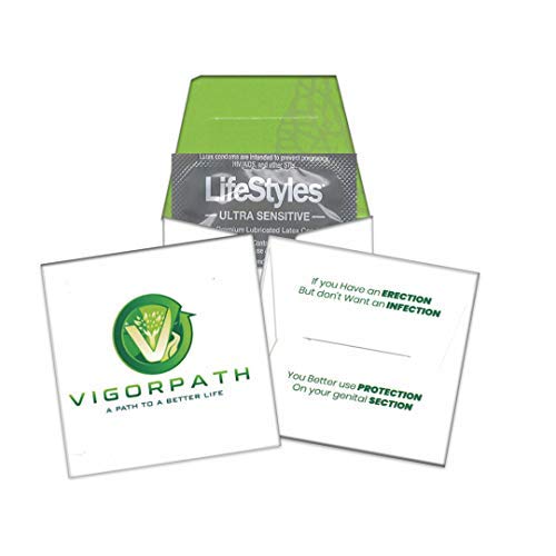 Lifestyle Ultra Sensitive Premium Lubricated Latex Condom - Includes Exclusive Condom Wallet & Bonus Condom (50 Count)