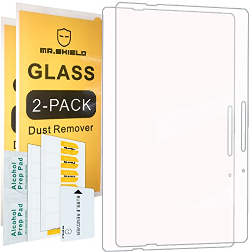 [2-PACK]-Mr Shield For ASUS Transformer 3 Pro (12.6 Inch) [Tempered Glass] Screen Protector [0.3mm Ultra Thin 9H Hardness 2.5D Round Edge] with Lifetime Replacement Warranty
