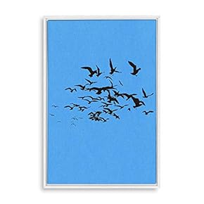 Framed Canvas Wall Art for Living Room, Bedroom Simple Style Theme Canvas Prints for Home Decoration Ready to Hang - 16x24 inches