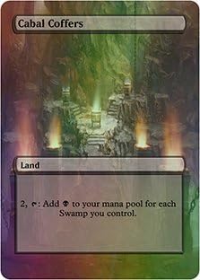 Cabal Coffers - Casual Play Only - Customs Altered Art Foil