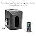 BougeRV RV Surge Protector Lock Hasp Protective Metal Box Heavy-Duty with Padlock Compatible with Surge Guard 30A Model 44750, 50A 44270, 34850 (Does Not Fit Model 34830 or 34950)