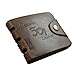 MFINHOME Genuine Leather Brown Mens Fashion Wallet Purse with Good Design