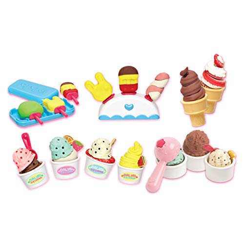 Dalimi TOYTRON, Ice Cream Store Set for Kids. Pretend Toys with