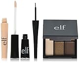 e.l.f. All About Eyes Eye Makeup, Sheer/Jet Black/Necessary Nudes, 0.52 Ounce