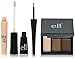 e.l.f. All About Eyes Eye Makeup, Sheer/Jet Black/Necessary Nudes, 0.52 Ounce