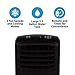 NewAir, AF-1000B, Portable Indoor Tower Fan with Evaporative Air Cooler and Humidifier, 300 Square Foot Effective Range, Black
