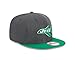 New Era NFL New York Jets Historic Heather Graphite 9FIFTY Original Fit Cap, Graphite, One Size