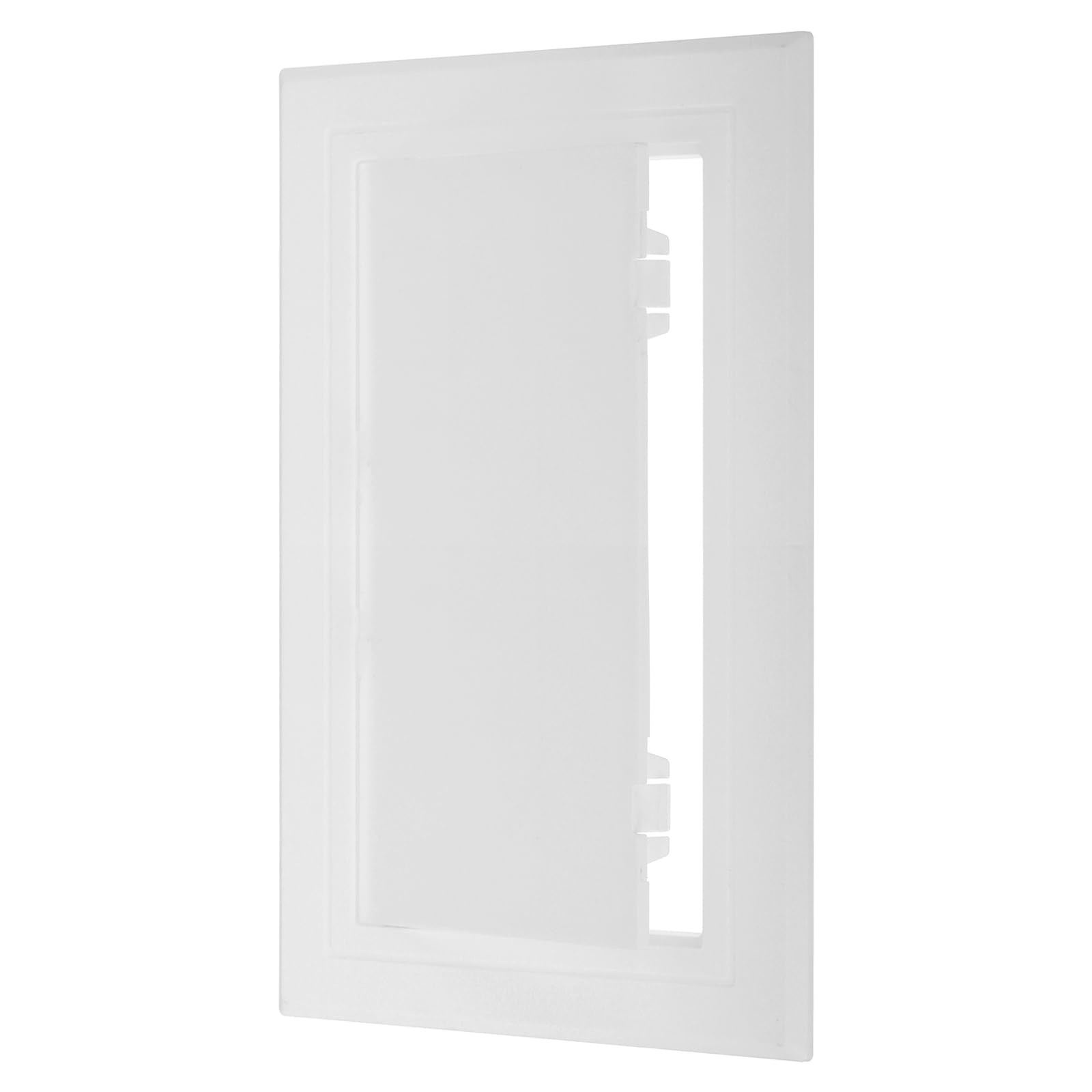 PATIKIL 12x6 inch(295x145mm) Removable Hinged Access Panel, ABS Plumbing Access Doors Easy Wall Hole Cover for Drywall Plumbing Electrical Cables Wiring, White