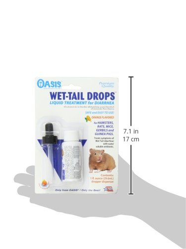 OASIS  #80064   Wet Tail Drops- Liquid Treatment for Diarrhea, 1-Ounce