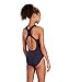 Speedo Girls Essential Endurance+ Medalist Swimsuit, Navy Blue, 30 Inch