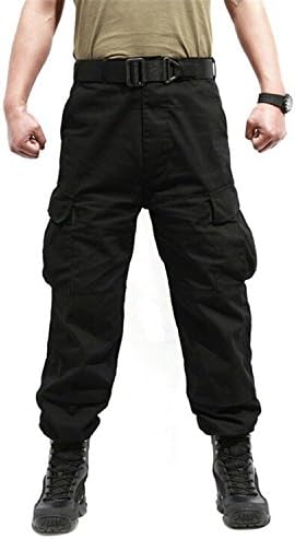 Zdddykyou Special Men Clothing Camouflage Cargo Trouser Male Casual Man Pantalon Homme Military Pants BlackM