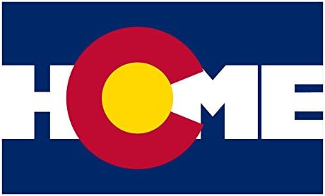 Quality Montessori Colorado State Flag Home Bumper Stickers - Pack of 2