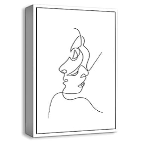 signwin-Canvas Wall Art-Lines Drawing-Canvas Prints Home Artwork Decoration...