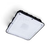 Hyperikon 45W LED Canopy Light , (175-200W HPS/HID Replacement), 5000K (Crystal White Glow), 4150 Lumens, 9.5