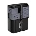 Nekteck [UL Listed] Surge Protector Wall Tap Adapter 4 Rotating Outlets Plug with Dual USB 2.4A Charging Ports,540 Joules Surge Suppressor for Travel or Home/Office Use