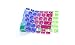 HRH Rainbow Persian Farsi Language Keyboard Cover Silicone Skin for MacBook Air 13 and MacBook Pro 13