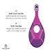 Baby/Toddler Small Teether Toothbrushes 4-Pack, Oral Hygiene, Purple and Pink